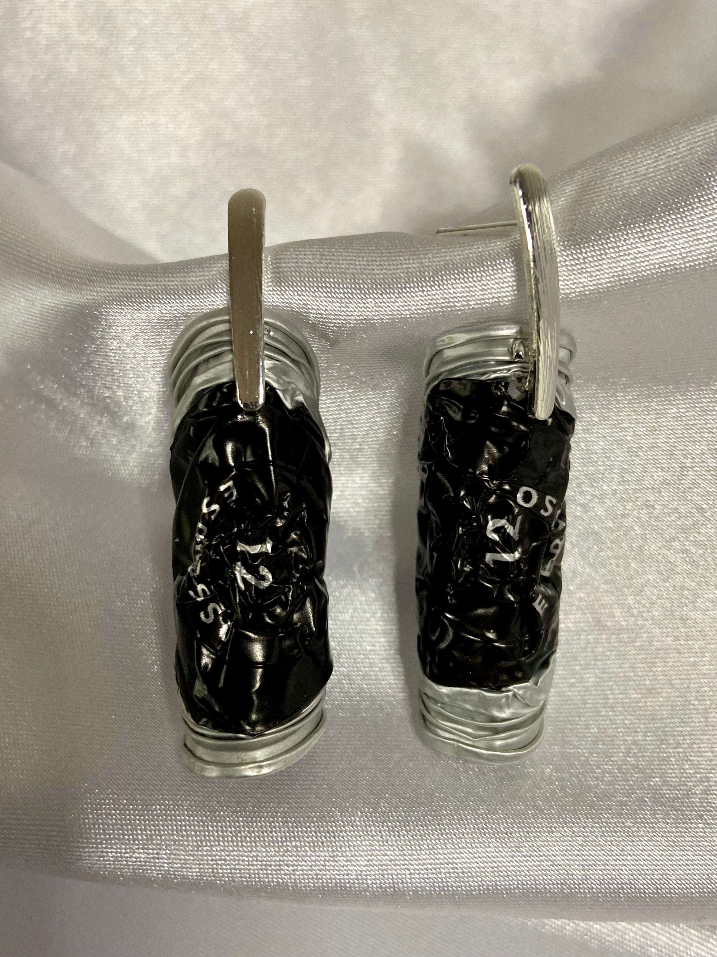 Conjunto Capsule Noir Dual | Upcycling em Preto & Prata com Cápsulas Nespresso